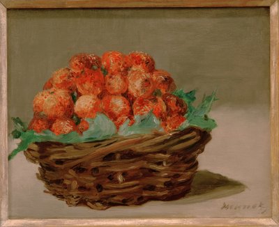 Strawberry Basket by Édouard Manet